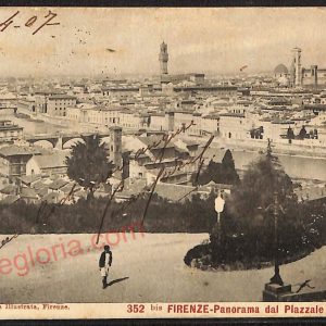 ae6571 - CARTOLINA D'EPOCA - Firenze Città - Panorama