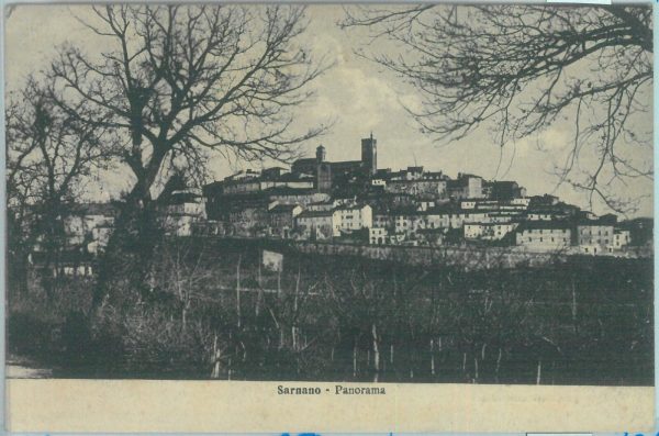 85621  - CARTOLINA d'Epoca: MACERATA provincia -  SARNANO   1928