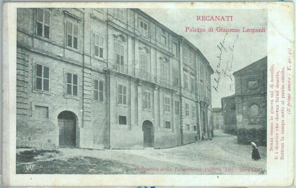 85630  - CARTOLINA d'Epoca: MACERATA provincia -  RECANATI