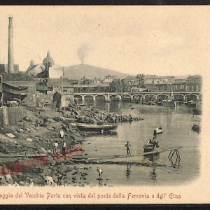 ae4799 - CARTOLINA D'EPOCA - Catania Città - Panorama  1902