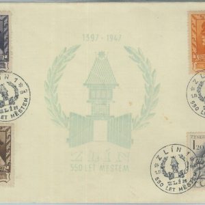 81889 - Czechoslovakia - POSTAL HISTORY -  Special Postmark on COVER  1947