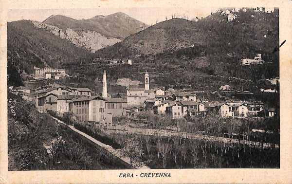 ab6294 - CARTOLINA  D'EPOCA - Como Provincia : ERBA 1938