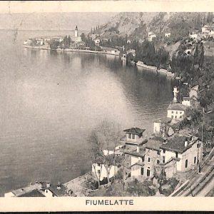 ab6301 - CARTOLINA  D'EPOCA - Como Provincia : FIUMELATTE