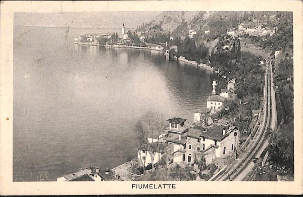 ab6301 - CARTOLINA  D'EPOCA - Como Provincia : FIUMELATTE