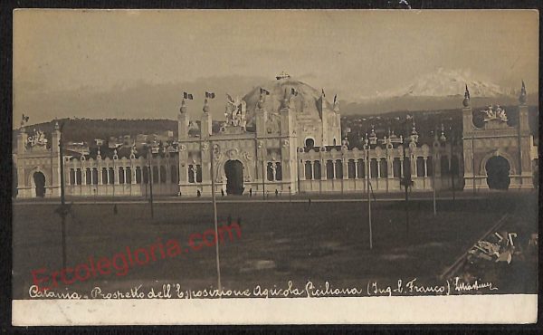 ae4812 - CARTOLINA D'EPOCA - Catania Città