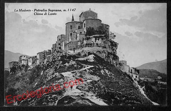 ah5172 - CARTOLINA D'EPOCA - Palermo Provincia - Petralia Soprana