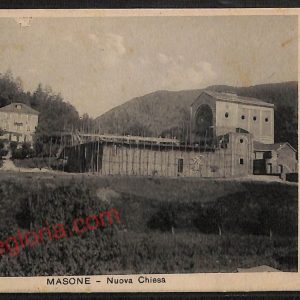 ag1284 - CARTOLINA D'EPOCA - Genova Provincia - Masone  1924
