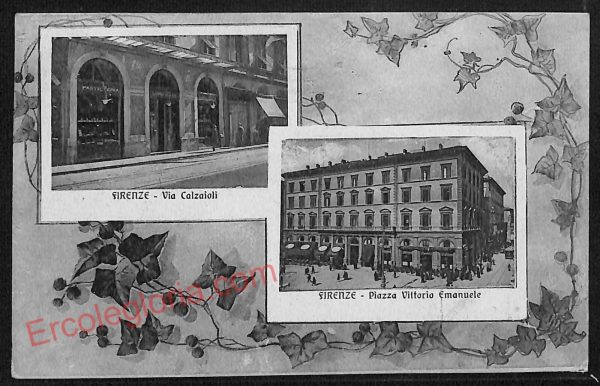 ae6589 - CARTOLINA D'EPOCA - Firenze Città - Via Calzaioli  1934
