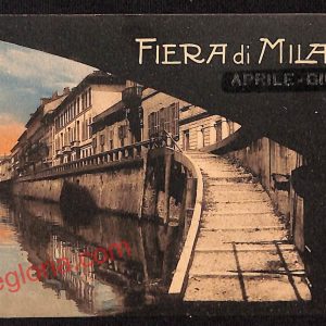 ag9165 - CARTOLINA D'EPOCA - Fiera di Milano - Naviglio Fatebenefratelli
