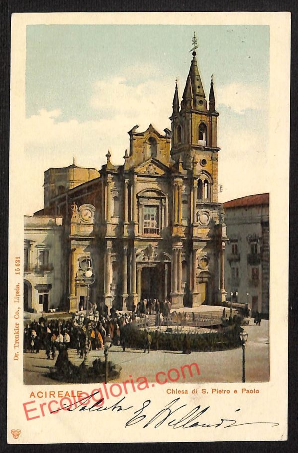 ae4826 - CARTOLINA D'EPOCA - Catania Provincia - Acireale