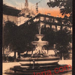 ag9168 - CARTOLINA D'EPOCA - Fiera di Milano - Piazza Fontana