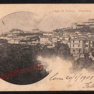 ae5214 - CARTOLINA D'EPOCA - Como Provincia - Brunate  1901