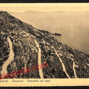 ai4512 - CARTOLINA D'EPOCA - Salerno Provincia - Agerola