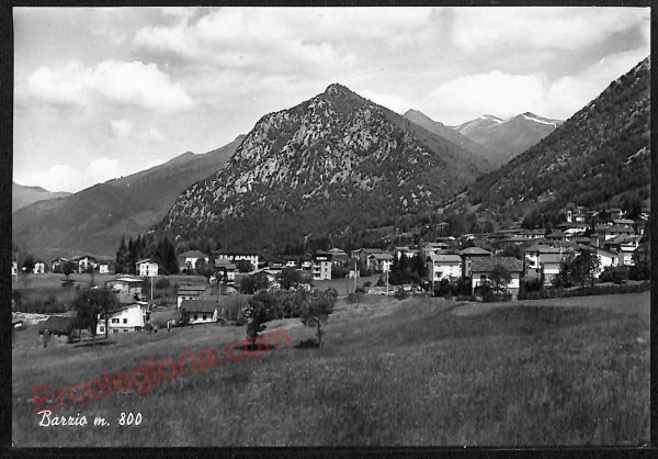 ae5215 - CARTOLINA D'EPOCA - Como Provincia - Barzio   1960