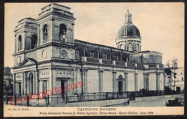 ae4851 - CARTOLINA D'EPOCA - Catania Provincia - Giarre