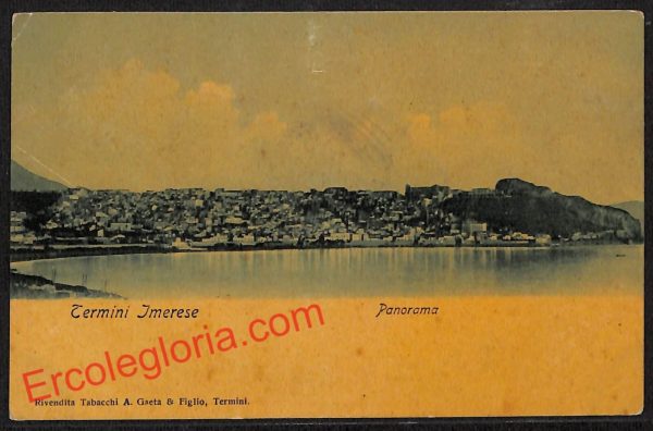 ah5186 - CARTOLINA D'EPOCA - Palermo Provincia - Termini Imerese