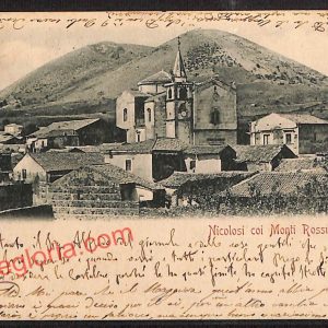 ae4868 - CARTOLINA D'EPOCA - Catania Provincia - Nicolosi  1899