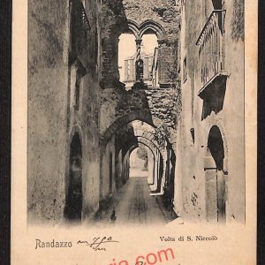 ae4874 - CARTOLINA D'EPOCA - Catania Provincia - Randazzo  1903