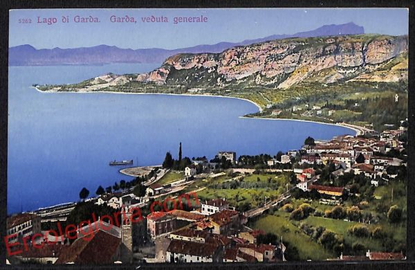 ag5689 - CARTOLINA D'EPOCA - Lago di Garda - Panorama
