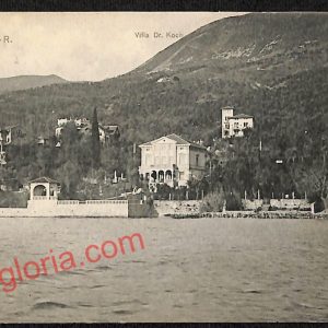 ag5696 - CARTOLINA D'EPOCA - Lago di Garda - Gardone Riviera    1913