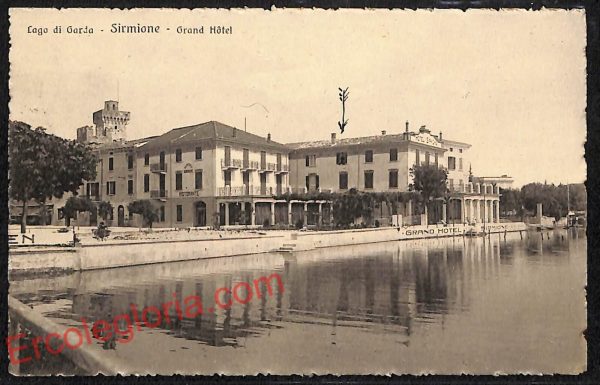 ag5698 - CARTOLINA D'EPOCA - Lago di Garda - Sirmione