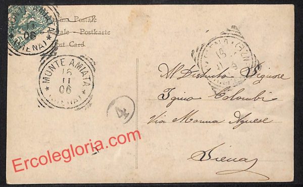 ai5629 - CARTOLINA D' EPOCA - Siena Provincia - Monte Amiata