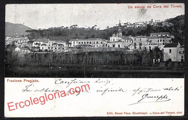 ai4542 - CARTOLINA D'EPOCA - Salerno Provincia - Cava de' Tirreni