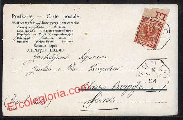 ai5635 - CARTOLINA D' EPOCA - Siena Provincia - Murlo