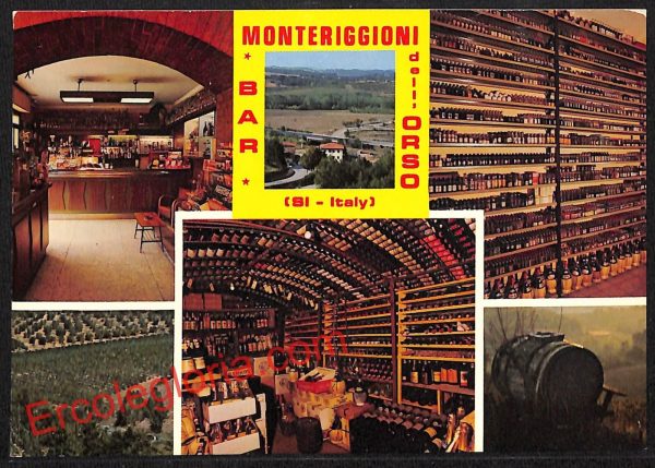 ai5636 - CARTOLINA D' EPOCA - Siena Provincia - Monteriggioni
