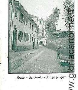 CARTOLINA d'Epoca:  SORDEVOLO - BIELLA