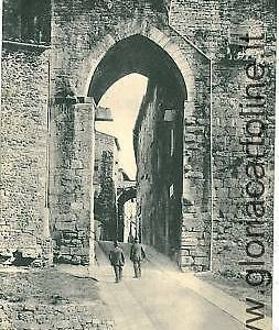 02179  CARTOLINA d'Epoca: PERUGIA Citta': PORTA SANTA SUSANNA