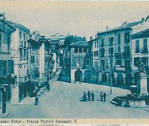 27707  CARTOLINA d'Epoca NOVARA provincia : Romagnano Sesia