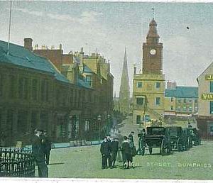25212 -  VINTAGE POSTCARD: GB -  Scotland : Dumfries