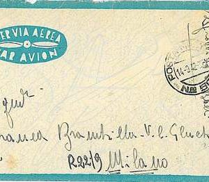 ITALIA COLONIE -  MOGADISCIO : POSTA MILITARE 56 - TASSATA IN ARRIVO 1942