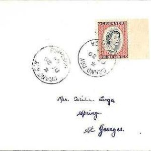 28197 - GRENADA -  POSTAL HISTORY: COVER with postmark: GRAND ROY 1964
