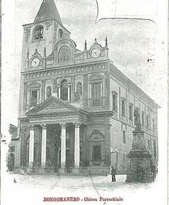 27566  CARTOLINA d'Epoca NOVARA provincia : Borgomanero 1901