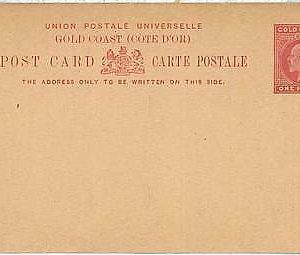 28175  - GOLD COAST - Postal History - POSTAL STATIONERY unused ONE PENNY
