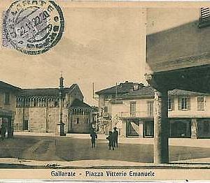 26417 CARTOLINA d'Epoca - VARESE : GALLARATE - 1922