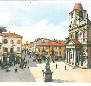 27564  CARTOLINA d'Epoca NOVARA provincia : Borgomanero