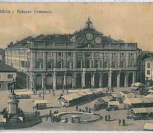 CARTOLINA d'Epoca - ALESSANDRIA Città - MERCATO 1914