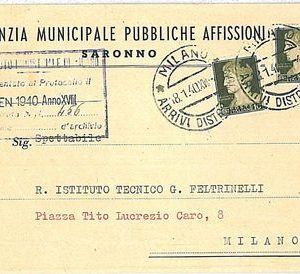 26635  CARTOLINA d'Epoca - VARESE: SARONNO
