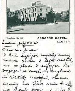 25143 - VINTAGE POSTCARD: GB - Devon: Exeter 1914