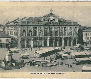 CARTOLINA d'Epoca - ALESSANDRIA Città - MERCATO 1908