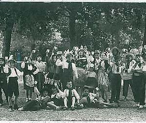 27915  FOTOGRAFIA d'Epoca BOLOGNA  - BELLA 1930: ALUNNI SCUOLA
