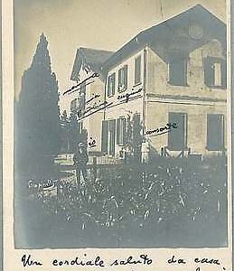 26419   CARTOLINA d'Epoca - VARESE : GALLARATE - FOTOGRAFICA 1913