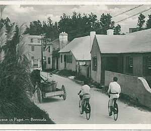 27535   VINTAGE POSTCARD: commonwealth WEST INDIES - BERMUDA - NICE!