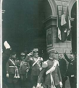 27478   REALI : FOTOGRAFIA d'Epoca  - PRINCIPE UMBERTO a NOVARA 1924
