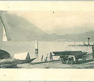 CARTOLINA d'Epoca - VARESE : LAGO DI LUGANO 1912