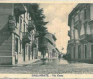 26432  CARTOLINA d'Epoca - VARESE : GALLARATE - VIA COMO
