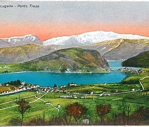 26609  CARTOLINA d'Epoca - VARESE : PONTE TRESA PONTETRESA